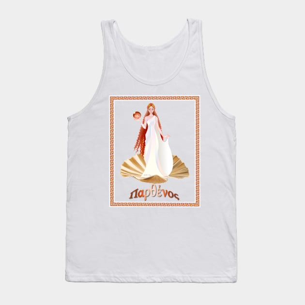 Horoscope Goddesses - Virgo Tank Top by amadeuxway